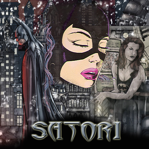 Batman and Catwoman in Cat-Tales: Satori