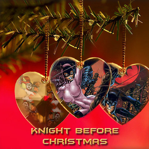 Batman and Catwoman in Cat-Tales: Knight Before Christmas