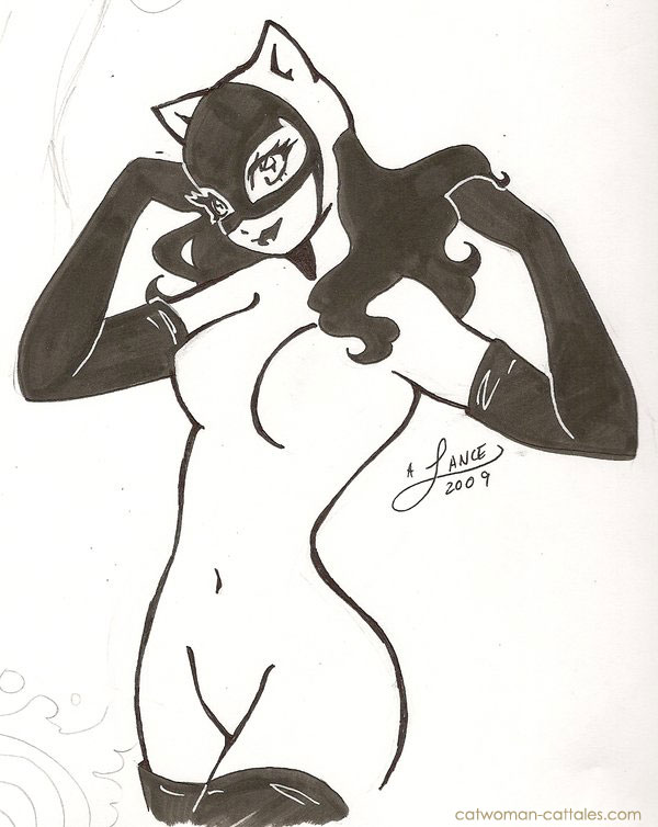 Catwoman Black & White: Anime