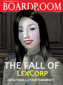 Talia al Ghul, aka Talia Head, CEO of LexCorp